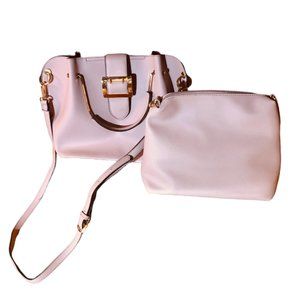 NWOT-Satchel & Crossbody light pink - matching set